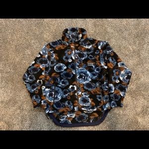 Napa by Martine Rose Jacquard Floral Print Fleece